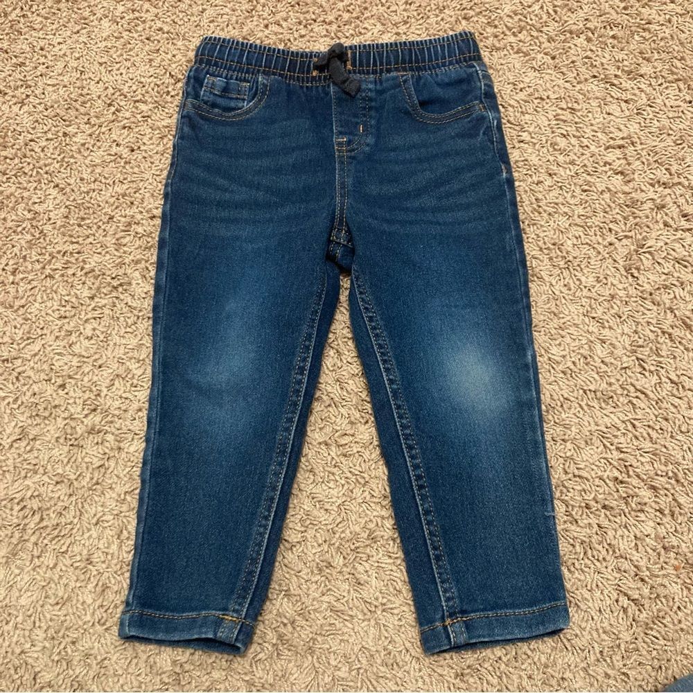 Maximus Rex Boys Blue Jeans Stretchy 3T Skinny Stretchy Wasit